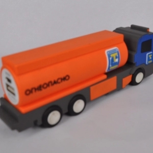 Cargador Power Bank en PVC en 3D en diseño especial de Camion