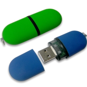 Memoria USB plastica en forma de Capsula