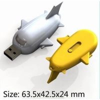 Memoria USB plastica en forma de Avion