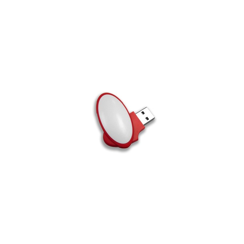 Memoria USB plastica Ovalada Giratoria