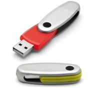 Memoria USB plastica giratoria
