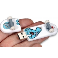 Memoria USB en ABS diseño Patineta