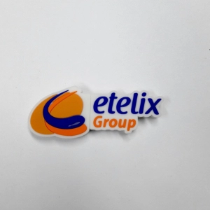 Memoria USB en PVC 2D diseño logo Etelix Group