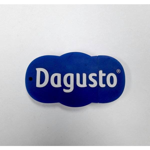 Memoria USB en PVC 2D diseño logo Dagusto