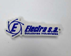 Memoria USB en PVC 2D diseño logo Electra