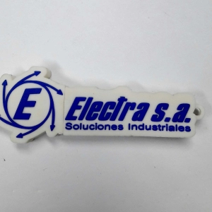 Memoria USB en PVC 2D diseño logo Electra