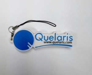 Memoria USB PVC 2D diseño logo Quelaris