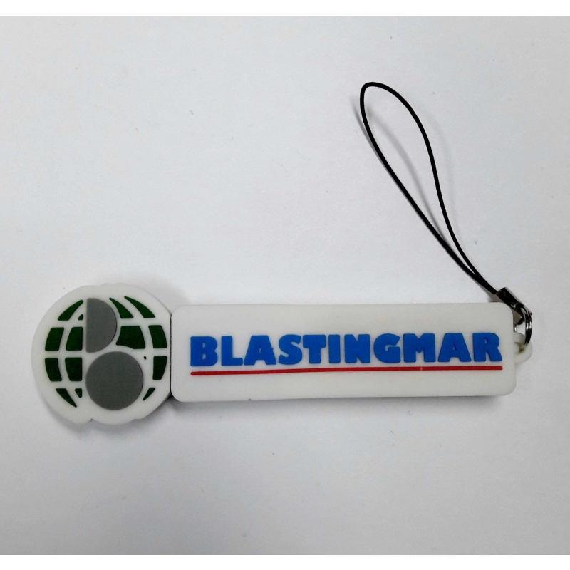 Memoria USB PVC 2D diseño logo Blastingmar