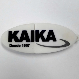 Memoria USB PVC 2D diseño logo Kaika
