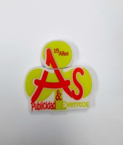 Memoria USB PVC 2D diseño logo As Publicidad