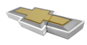 Memoria USB en PVC 2D diseño Logo Chevrolet