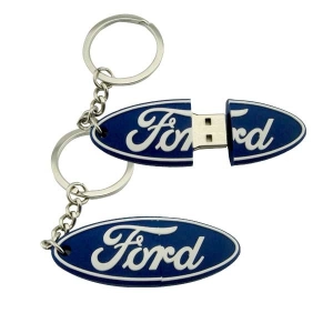 Memoria USB PVC 2D diseño logo Ford