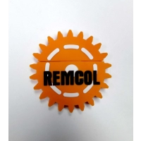 Memoria USB en PVC 2D diseño logo REMCOL