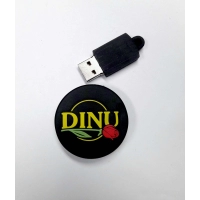 Memoria USB en PVC 2D diseño logo DINU