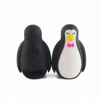 Parlantes Bluetooth en PVC 3D en forma de Pinguino