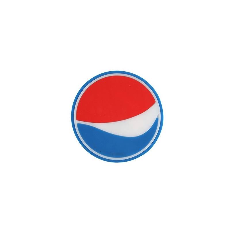 Cargador Inalambrico en PVC 2D diseño personalizado de Logo Pepsi