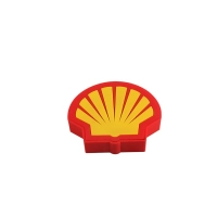 Cargador Inalambrico en PVC 2D diseño personalizado de Logo Shell