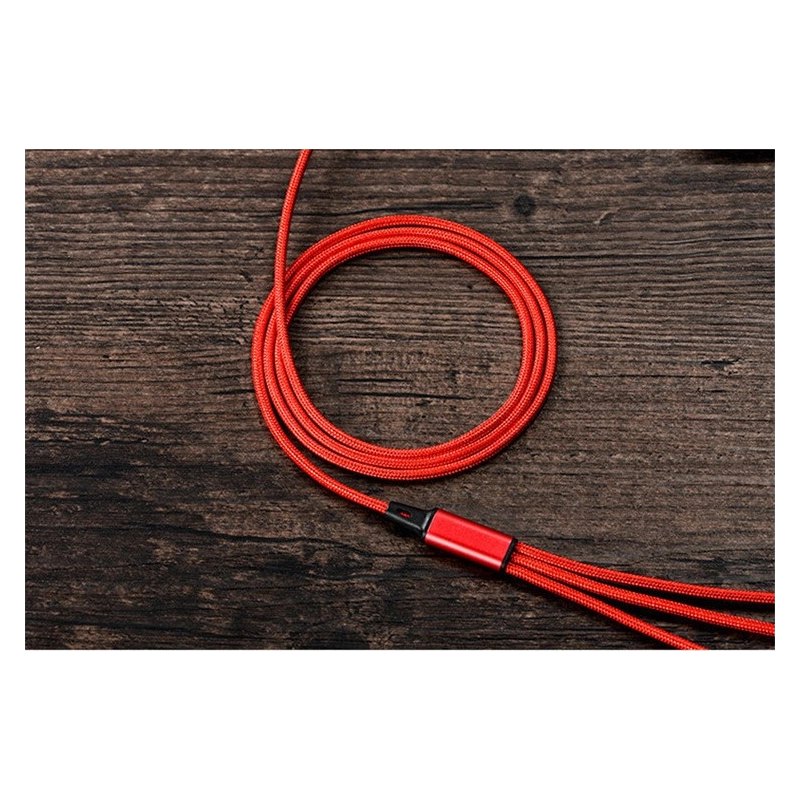 Cable Multiconector x 3 para Cargar Celulares