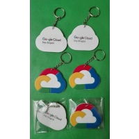 Llavero Microinyectado, con logo en alto relieve