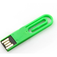 Memoria USB plastica en forma de Clip