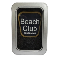 Memoria USB en PVC 2D diseño Logo Beach Club
