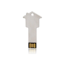 Memoria USB Metalica en forma de Llave y de Casa