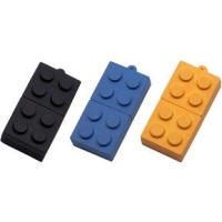 Memoria USB en PVC 2D diseño Ficha de Lego