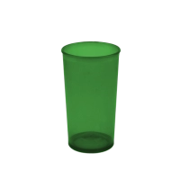 Vaso Redondo 10 onzas, 295 ml, 11.8 x 6.9 cmts, en Poliestireno Cristal