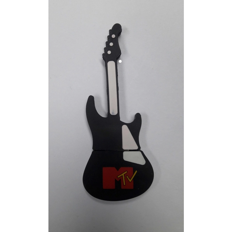 Memoria USB PVC 2D forma de Guitarra