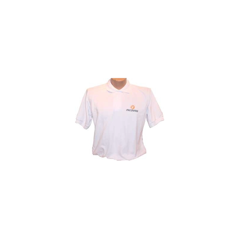 Camiseta Tipo Polo, poliester/algodon, manga corta