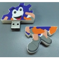 Memoria USB en PVC 2D diseño logo
