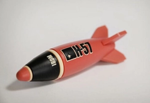 Memoria USB en PVC 3D diseño Cohete