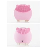 Cepillo Ultrasonico Facial de Limpieza en Silicona.