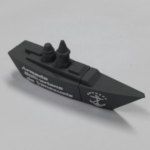 Memoria USB en PVC 3D diseño Barco Armada Bolivariana