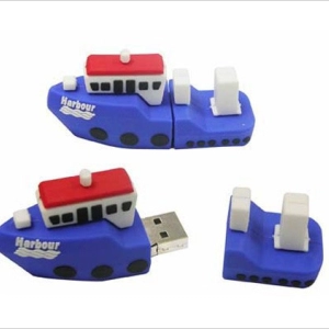 Memoria USB en PVC 3D diseño Barco Remolcador