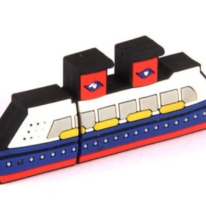 Memoria USB en PVC 2D diseño Barco Crucero
