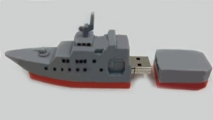 Memoria USB en PVC 3D diseño Barco