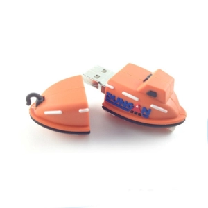 Memoria USB en PVC 3D diseño Lancha de Emergencias