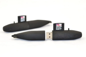 Memoria USB en PVC 3D diseño Submarino