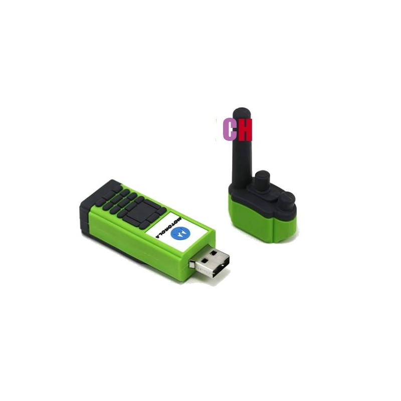 Memoria USB en PVC 3D diseño Radio Telefono