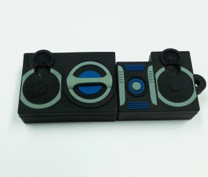 Memoria USB en PVC 2D diseño Boombox