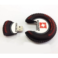 Memoria USB en PVC 3D diseño Llanta