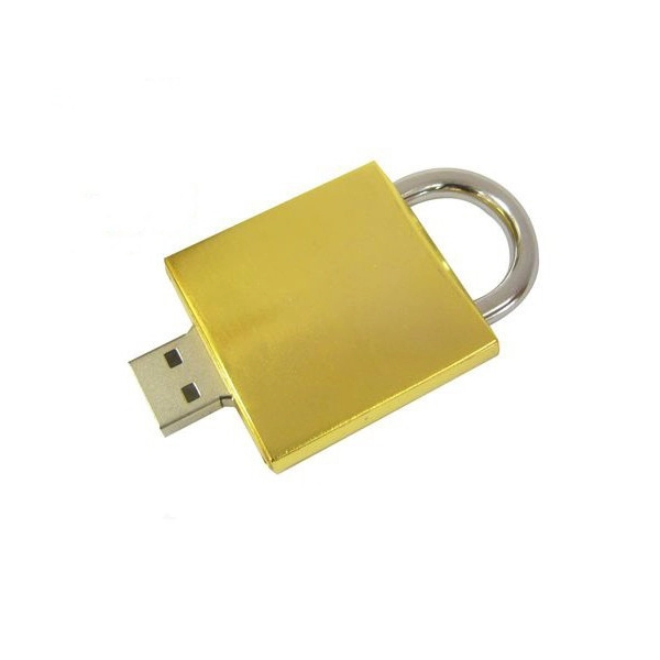 Memoria USB Metalica en forma de Candado