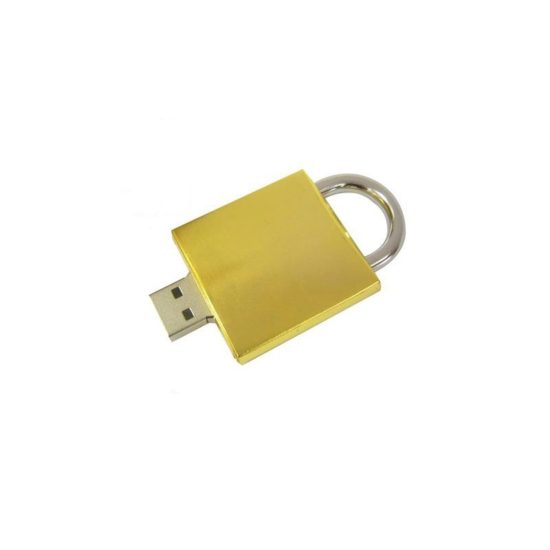 Memoria USB Metalica en forma de Candado