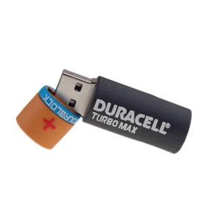 Memoria USB en PVC 3D diseño Bateria