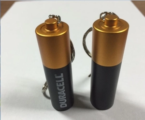 Memoria USB metalica en forma de Bateria