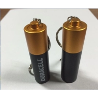 Memoria USB metalica en forma de Bateria
