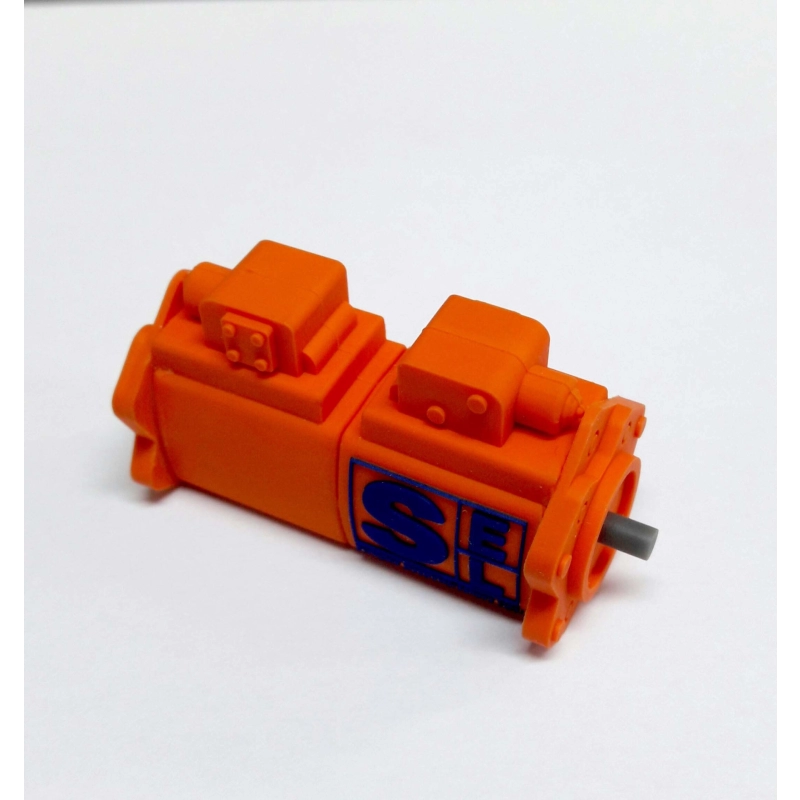 Memoria USB en PVC 3D diseño Motor Electrico