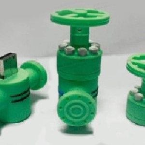 Memoria USB en PVC 3D diseño Bomba de Agua