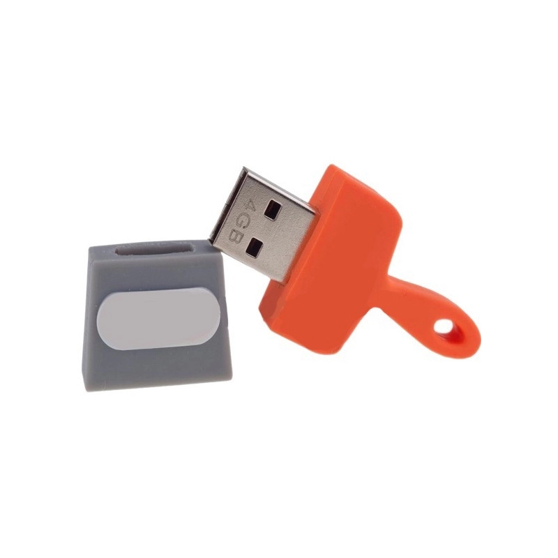Memoria USB en PVC 3D diseño Brocha